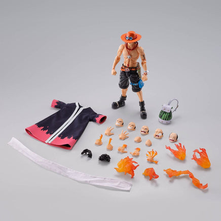 Action Figure One Piece Portgas D Ace SH Figuarts Tamashii Nations