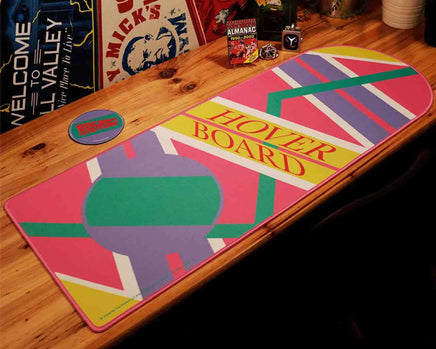 Tappetino Ritorno al Futuro Hoverboard Desk Pad e Coaster