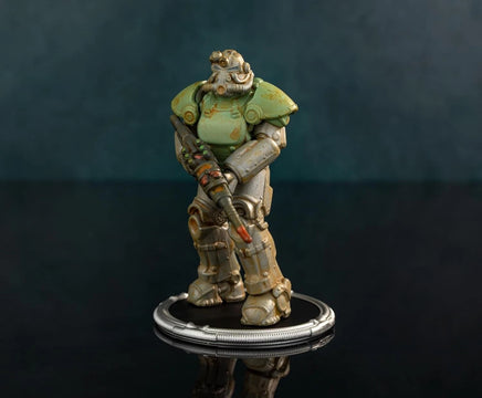 Fallout Mini Figures 2-Pack Set F Raider e Vault Boy (Strong) Pvc