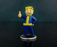 Fallout Mini Figures 2-Pack Set F Raider e Vault Boy (Strong) Pvc