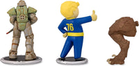 Fallout Mini Figures 2-Pack Set F Raider e Vault Boy (Strong) Pvc