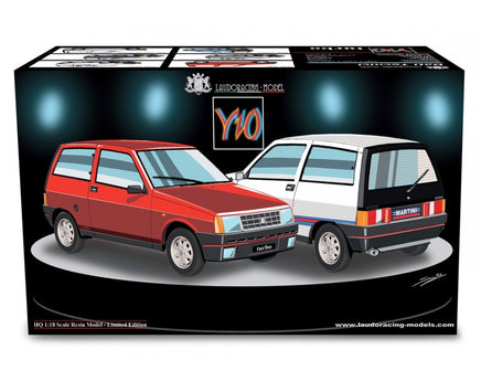 Modellino Autobianchi Y10 Turbo Martini Racing 1/18 Limited Edition Laudaracing