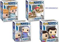 Set 4 Funko Pop Cinderella Cenerentola 75th Anniversario Walt Disney