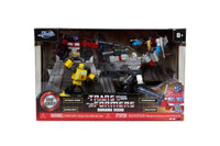 Diorama Transformers Optimus Prime Megatron Bumblebee Starscream Diecast