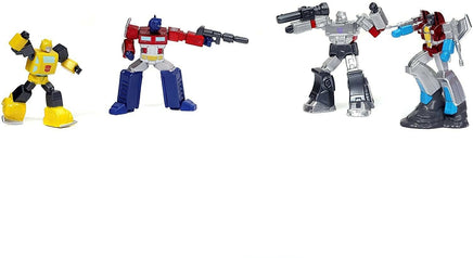 Diorama Transformers Optimus Prime Megatron Bumblebee Starscream Diecast