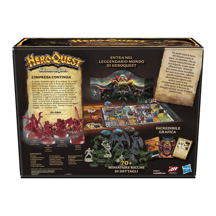 Gioco da tavolo Heroquest Hasbro Edizione Italiana