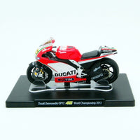 Modellino Moto Ducati Desmosedici GP12 Valentino Rossi Collection 1/18