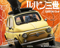 Modellino Fiat 500 Lupin 3rd L'avventura Italiana 1/18