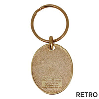 Portachiavi in metallo smaltato Aquila Polizia di Stato