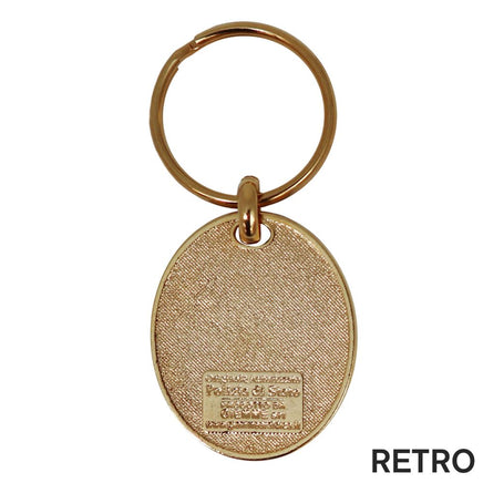 Portachiavi in metallo smaltato Aquila Polizia di Stato