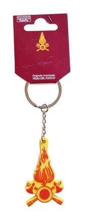 Portachiavi in gomma Vigili del Fuoco