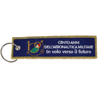 Portachiavi ricamato Centenario Aeronautica Militare