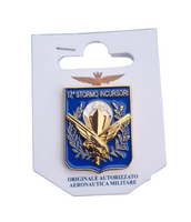 Spilla in metallo smaltato 17° Stormo Incursori Aeronautica Militare