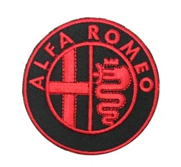 Patch Alfa Romeo Black Edition termoadesiva
