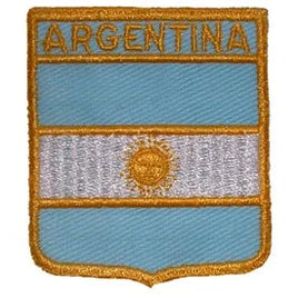 Patch bandiera scudetto Argentina termoadesiva