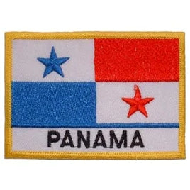 Patch bandiera Panama termoadesiva