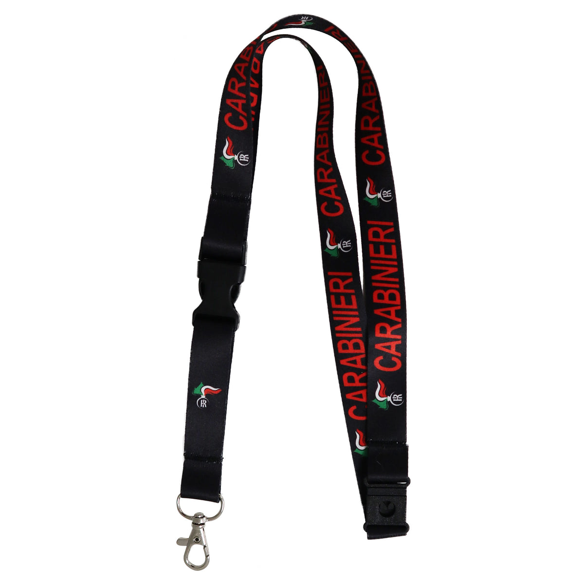 Portachiavi Carabiniere International Harvester, Argento Spazzolato, Made In USA, 2023