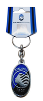 Portachiavi in metallo smaltato Atalanta Calcio