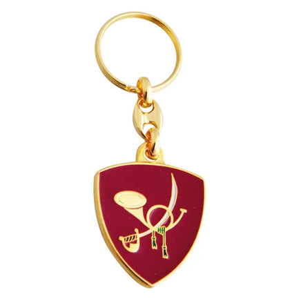 Portachiavi in metallo smaltato Brigata Bersaglieri Garibaldi