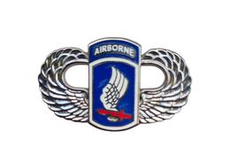 Spilla smaltata 173th Brigata Aviotrasportata Paracadutisti US Army