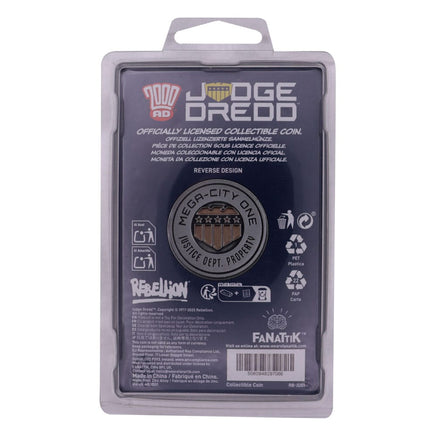 Moneta in metallo 2000 AD Judge Dredd Mega-City One Limited Edition