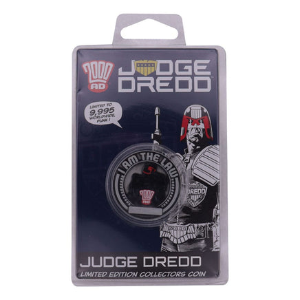 Moneta in metallo 2000 AD Judge Dredd Mega-City One Limited Edition