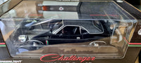 Modellino Dodge Challenger R/T 1970 Hemi Black Ghost 1/18