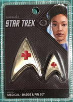 Replica Distintivo Badge Star Trek Discovery Enterprise Medical