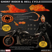 Action Figure Mezco Ghost Rider & Hell Cycle