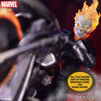 Action Figure Mezco Ghost Rider & Hell Cycle