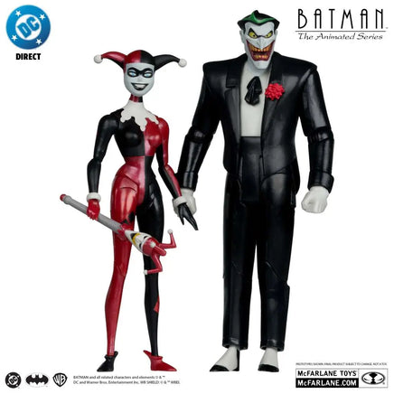 Action Figure Dc Direct Batman Animated Comic Harley e Joker Mad Love McFarlane