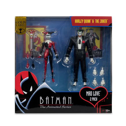 Action Figure Dc Direct Batman Animated Comic Harley e Joker Mad Love McFarlane
