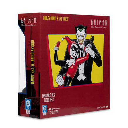 Action Figure Dc Direct Batman Animated Comic Harley e Joker Mad Love McFarlane