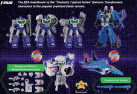 Set 4 Action Figure Thundercracker Transformers Dramatic Capture Decepticon