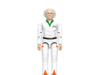 Action Figure Back To The Future Wave 1 Doc Brown '85 Reaction+ Super 7 10 cm