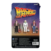 Action Figure Back To The Future Wave 1 Doc Brown '85 Reaction+ Super 7 10 cm