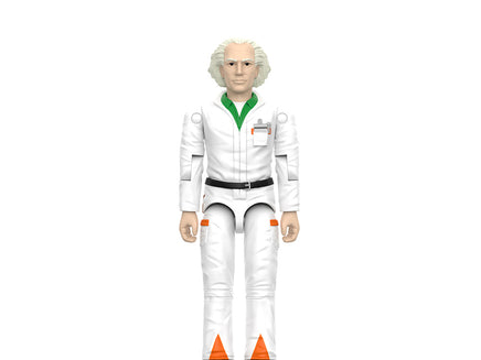 Action Figure Back To The Future Wave 1 Doc Brown '85 Reaction+ Super 7 10 cm