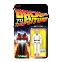 Action Figure Back To The Future Wave 1 Doc Brown '85 Reaction+ Super 7 10 cm