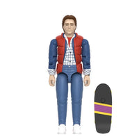 Action Figure Back To The Future Wave 1 Marty Mcfly '85 Reaction+ Super 7 10 cm