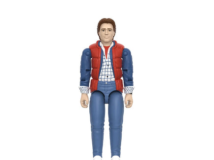 Action Figure Back To The Future Wave 1 Marty Mcfly '85 Reaction+ Super 7 10 cm