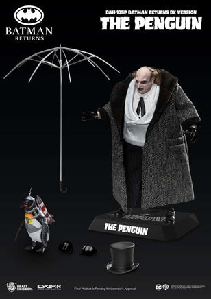 Set Action Figure Batman Returns Pinguino Deluxe + Set Legione 2 Pinguini Deluxe
