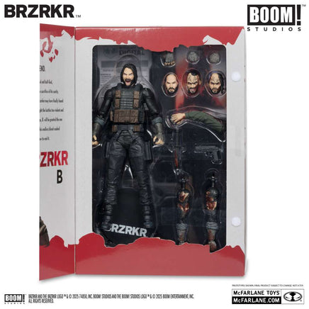 Action Figure Brzrkr B Fumetto Boom Keanu Reeves McFarlane Toys