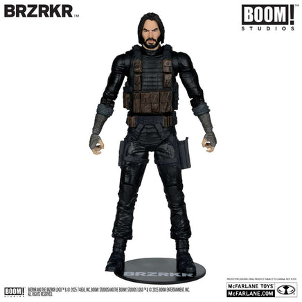 Action Figure Brzrkr B Fumetto Boom Keanu Reeves McFarlane Toys