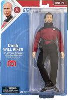 Action Figure Comandante Will Riker Star Trek Mego Vintage 20 cm