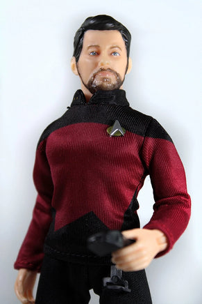 Action Figure Comandante Will Riker Star Trek Mego Vintage 20 cm