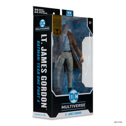 Action Figure Commissario Gordon Batman Year One Gold Label Edition