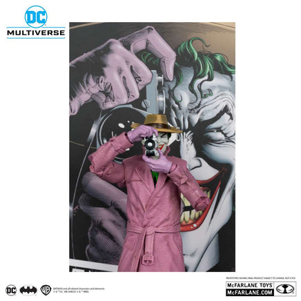 Action Figure The Killing Joker Dc Multiverse Cover Recreations Batman McFarlane