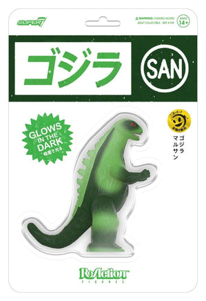 Action Figure Godzilla Marusan L-Tail ReAction Luminescente Glow in the Dark