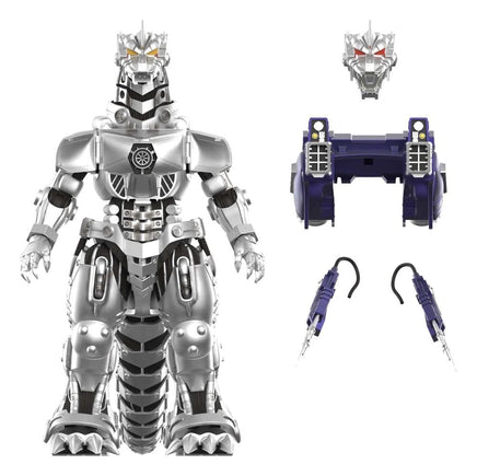 Action Figure Godzilla Mechagodzilla 2002 Toho ReAction Super7