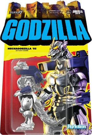 Action Figure Godzilla Mechagodzilla 2002 Toho ReAction Super7